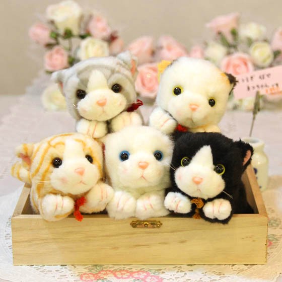 売り尽くしセール】猫ぬいぐるみ ヌイグルミ ねこ ネコ にゃんこ 二匹