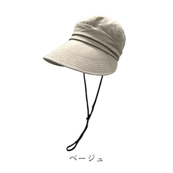 NAMIKI 綿麻 ジョッキーキャップ UVカット 紫外線遮蔽率90%以上 日本製
