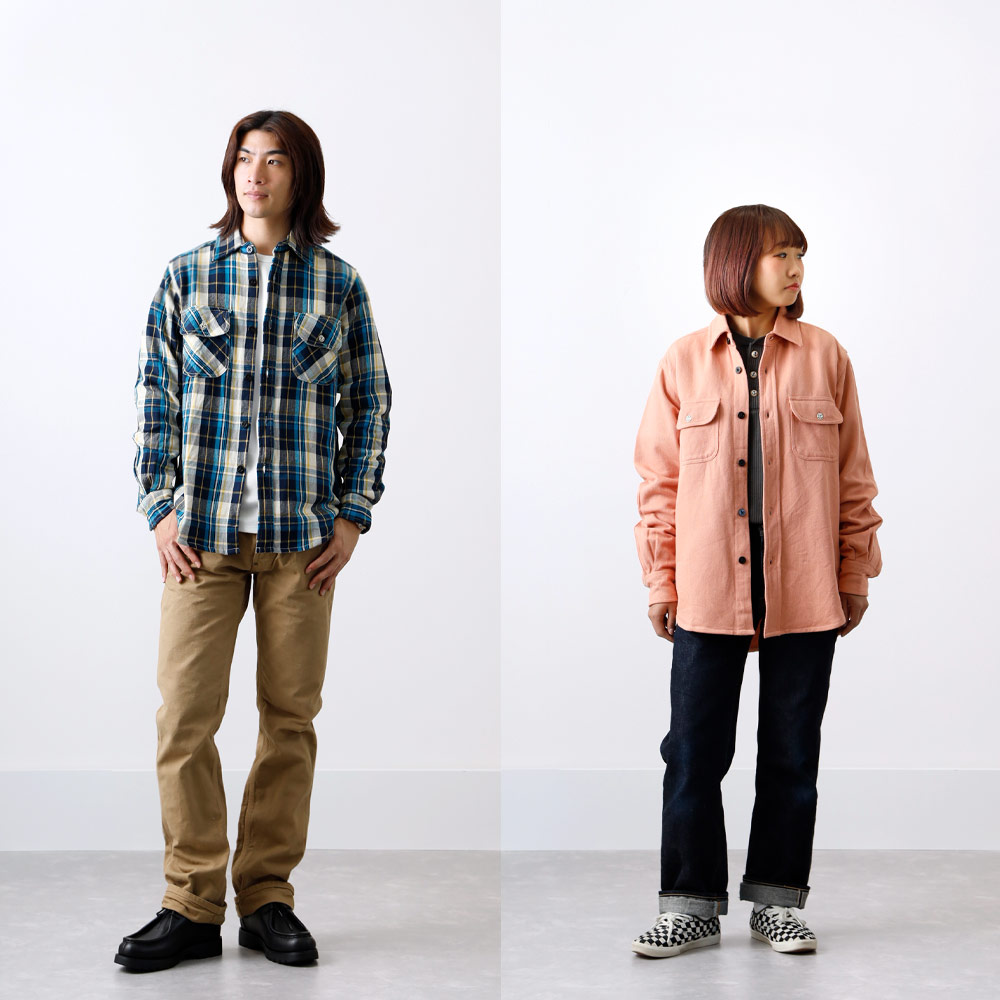 BLUE PORT 10%OFF！ファミリーセール！ネルシャツ メンズ チェック