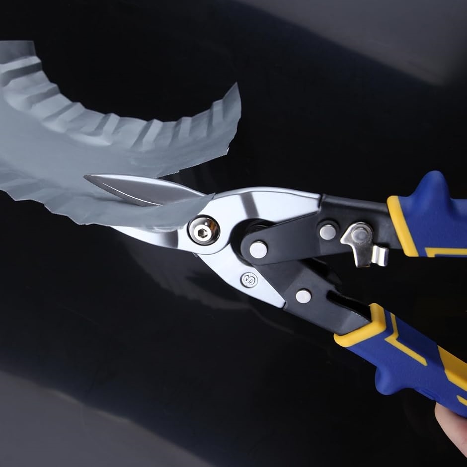 金切鋏 倍力型 金切バサミ 工具 航空 強力ハサミ 鉄切り鋏 ギザ刃 銅