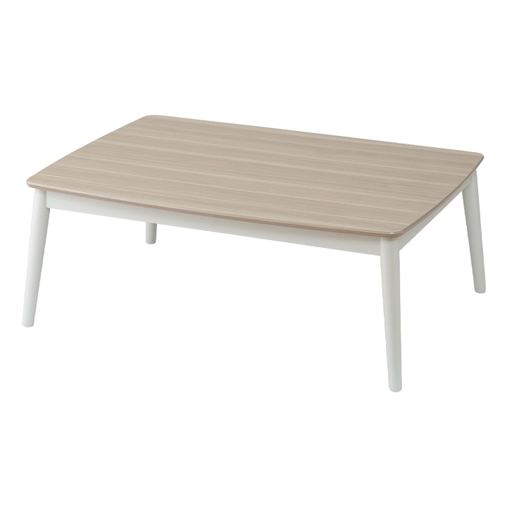 こたつ こたつテーブル 長方形 白 おしゃれ 75×105cm コタツ コペルタ