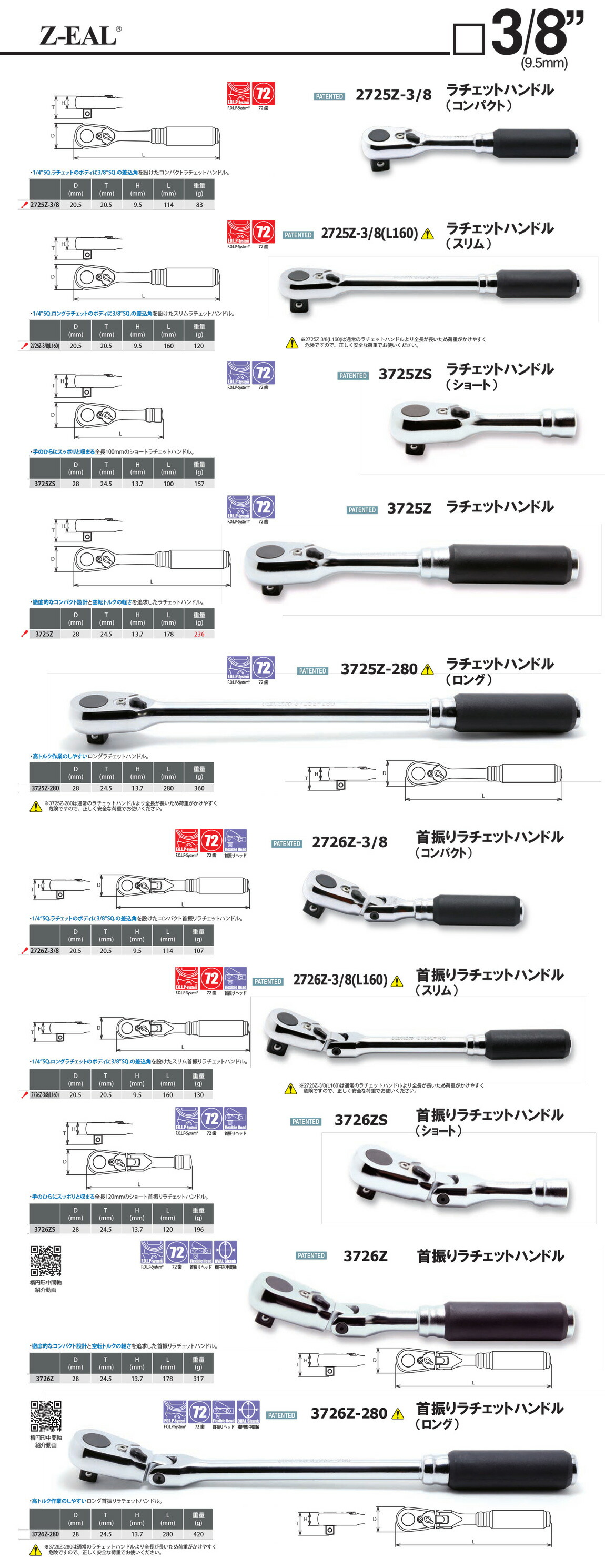 Z-EAL 在庫数1 Ko-ken 3760LZ250 3/8