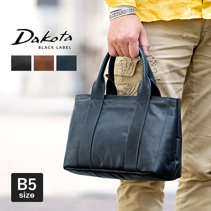 Dakota（ダコタ） トートバッグ メンズ 小さめ 革 ブラックレーベル