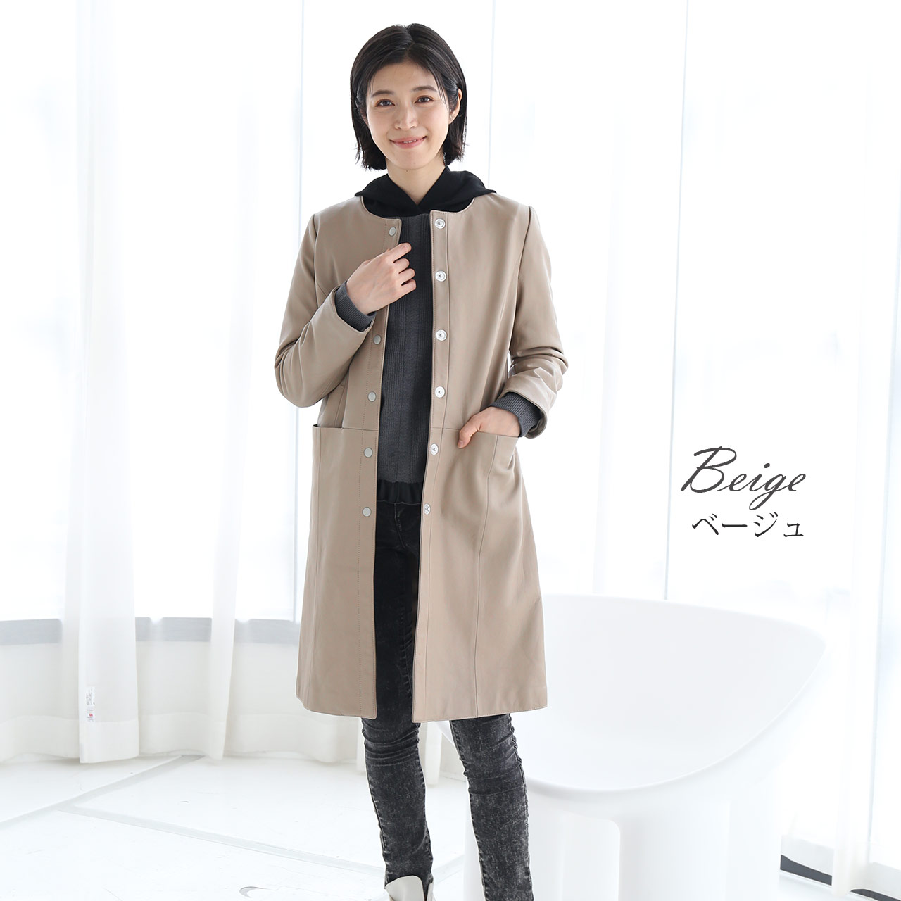 Filomo（フィローモ） [28h限定10%off]［訳あり］レザー コート