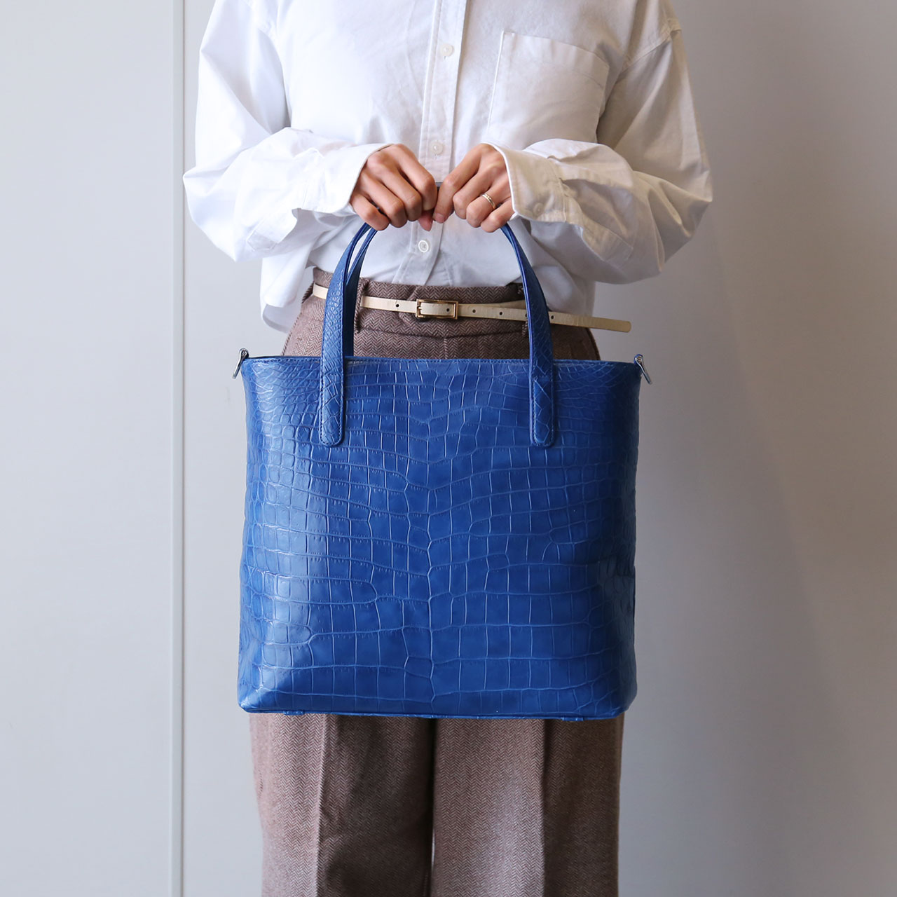 sankyo shokai（三京商会） [28h限定10%off]藍染め クロコダイル