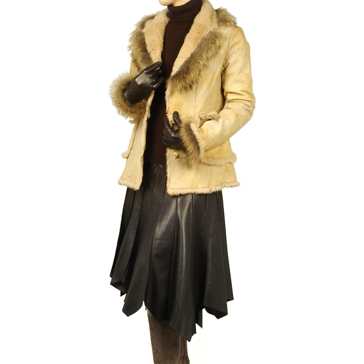 sankyo shokai（三京商会） ［期間限定価格］毛皮ラビットファー