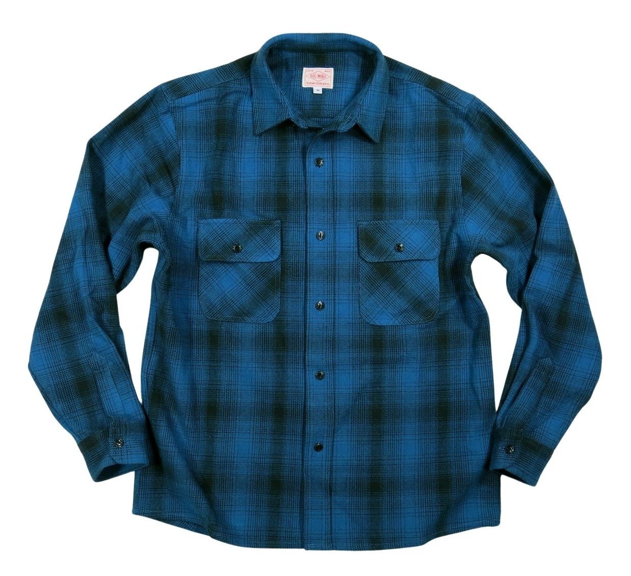 BIG MIKE（ビッグマイク） 復刻 長袖 オンブレチェック ヘビー