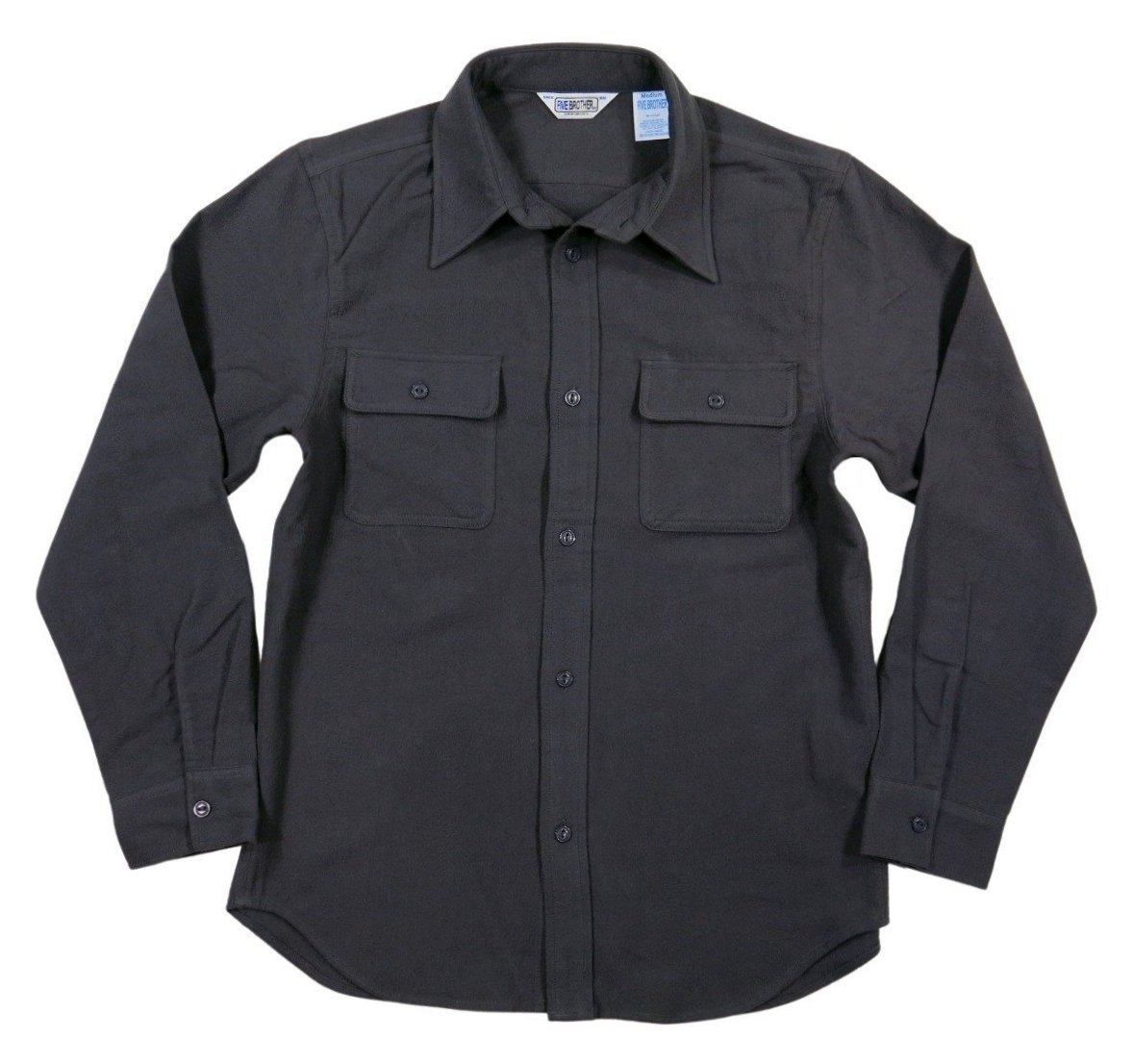 FIVEBROTHER（ファイブブラザー） 90S シャモアクロス 長袖 無地