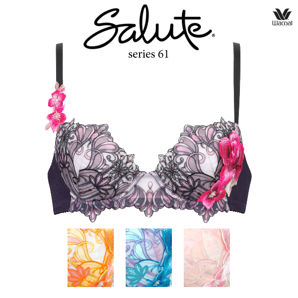 サルート（SALUTE） ワコール 61G ブラジャー BTJ461 3/4カップ