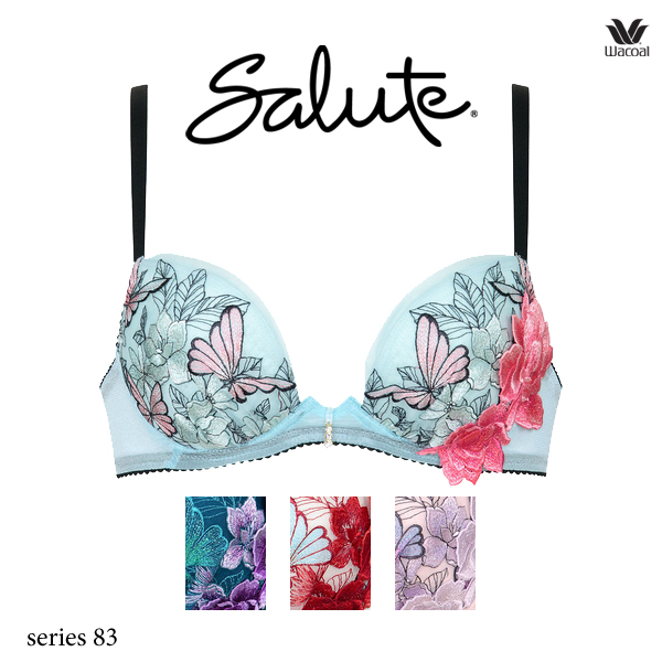 サルート（SALUTE） ワコール 83G スリーインワン BTJ583 DEFカップ 40