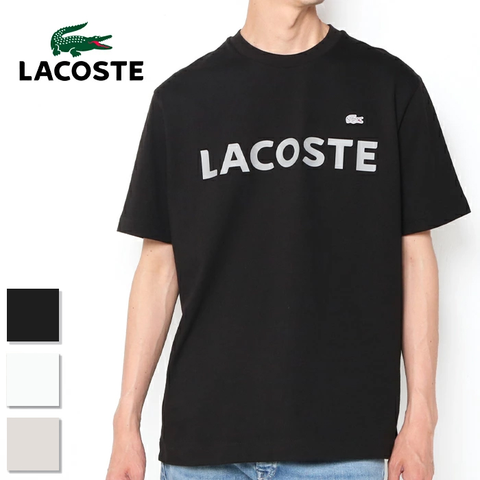 LACOSTE（ラコステ） ワニロゴ グラフィックプリント半袖 Tシャツ