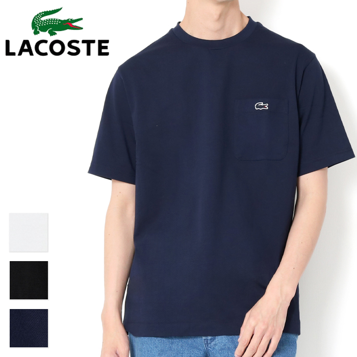 LACOSTE（ラコステ） アウトラインクロックポケットTシャツ TH5807