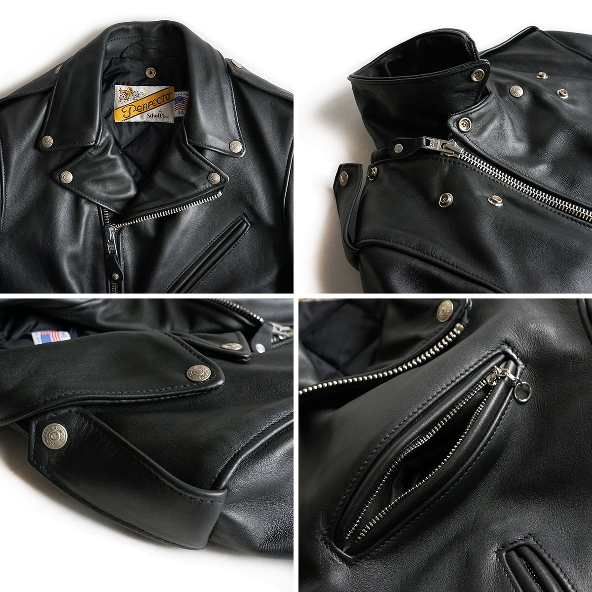 Schott N.Y.C（ショット） SCHOTT 618 ダブルライダース ブラック