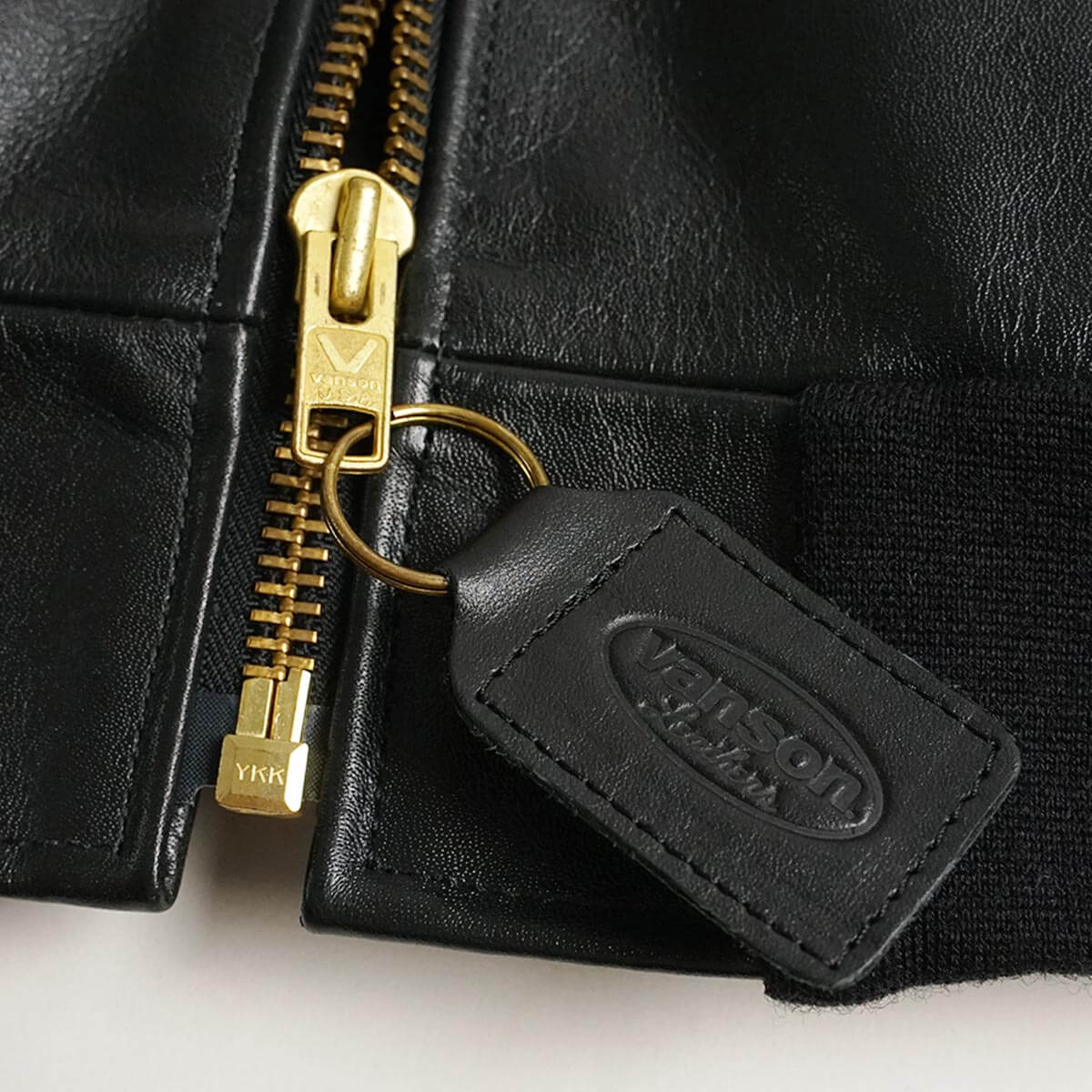 VANSON（バンソン） VANSON TJ チームジャケット ブラック アメリカ製