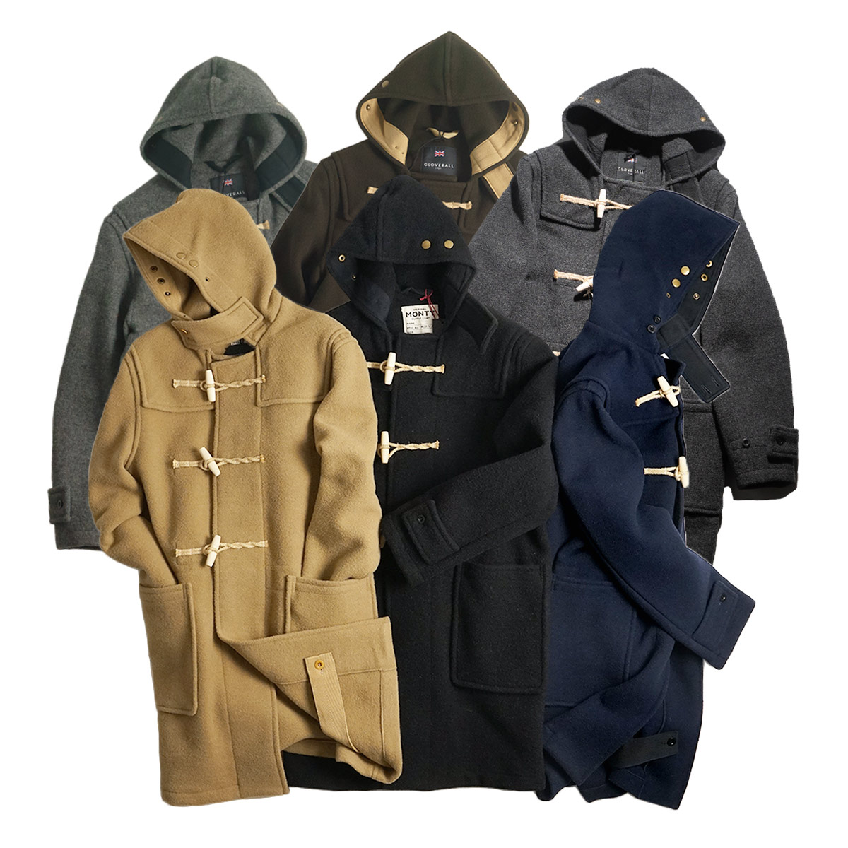 Gloverall（グローバーオール） GLOVERALL MC5750-52 ダッフルコート