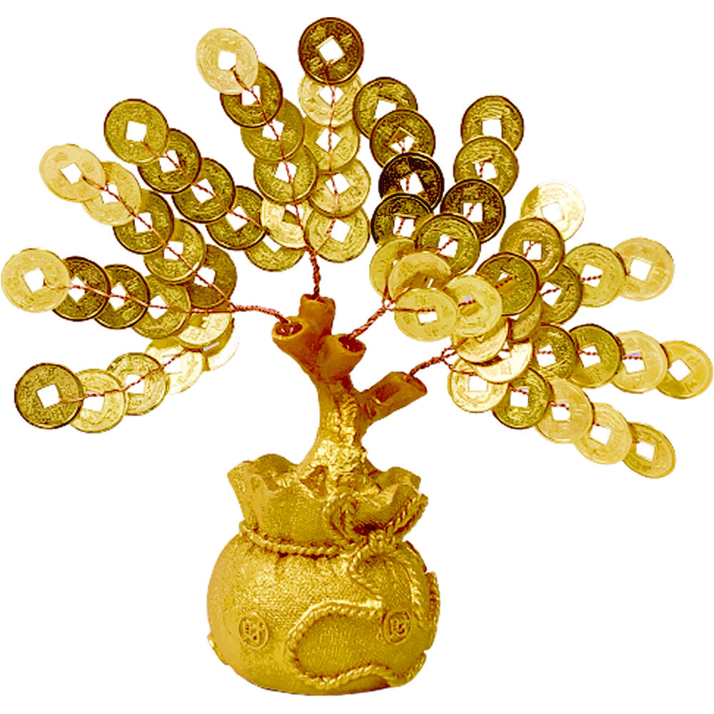 金の生る木 縁起物 開運インテリア置物 金運 財運 向上 新築祝い 開運