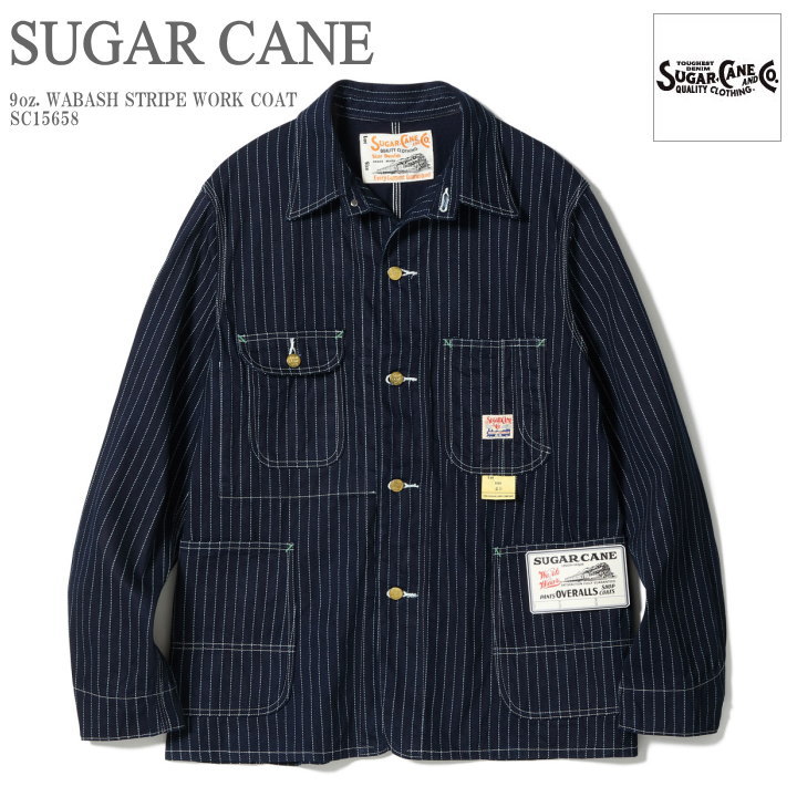 SUGAR CANE シュガーケーン ジャケット 9oz. ウォバッシュストライプ