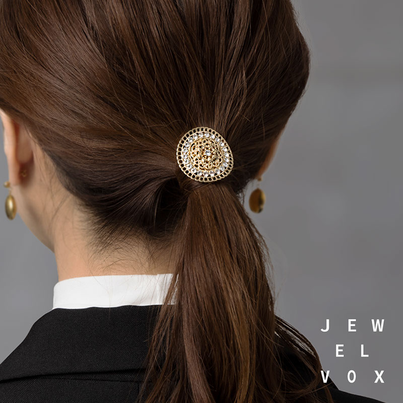 Jewel VOX ポニーフック ヘアーフック ヘアアクセサリー サークル ヒシ