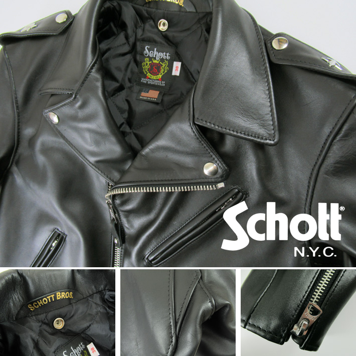 Schott N.Y.C（ショット） Schott 613US ワンスター ライダース