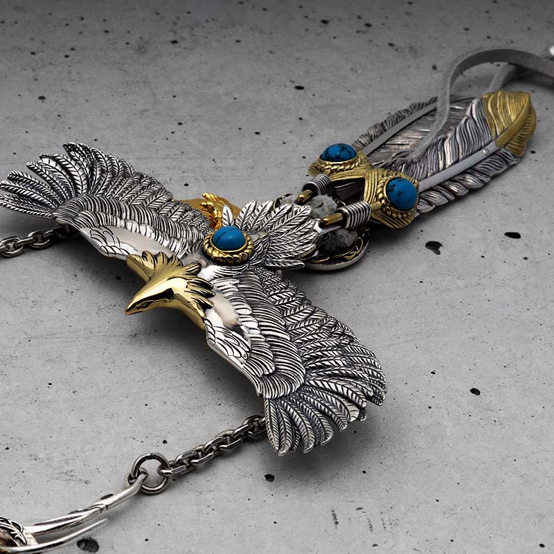 BFF ブランド イーグルネックレス メンズ ネックレス シルバー925