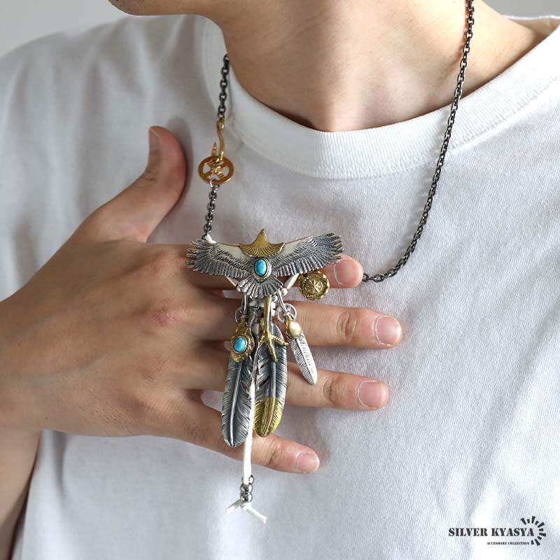 フルカスタム 最強セット フェザーネックレス シルバー925