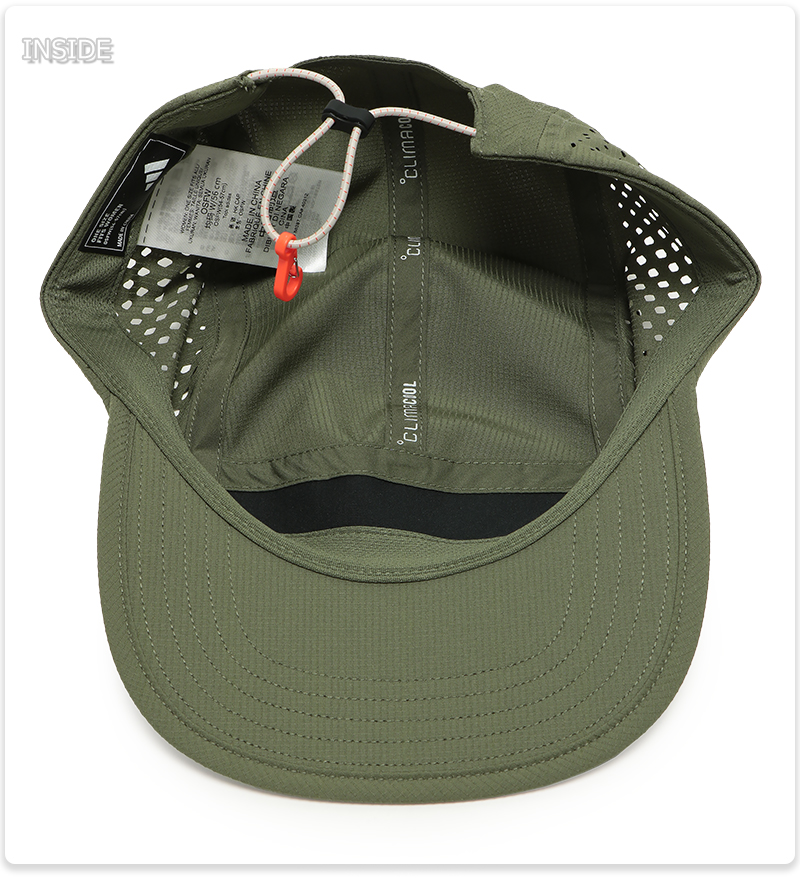 adidas（アディダス） ランニング キャップ カーキ メンズ レディース