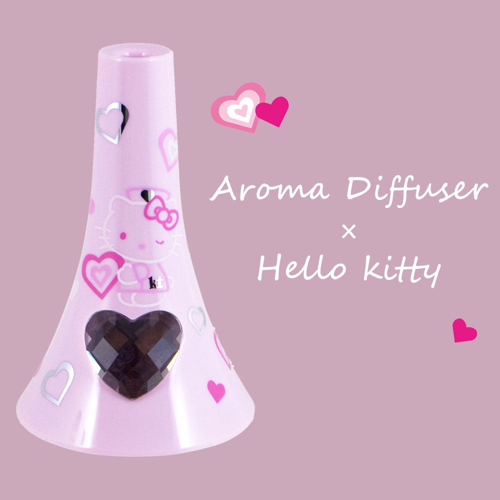 ハローキティー アロマディフューザー アロマボール付き 芳香器 LED