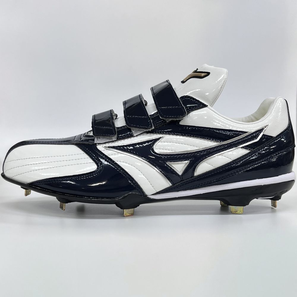 MIZUNO（ミズノ） 【サイズ交換送料無料】ホワイト×ネイビー 野球