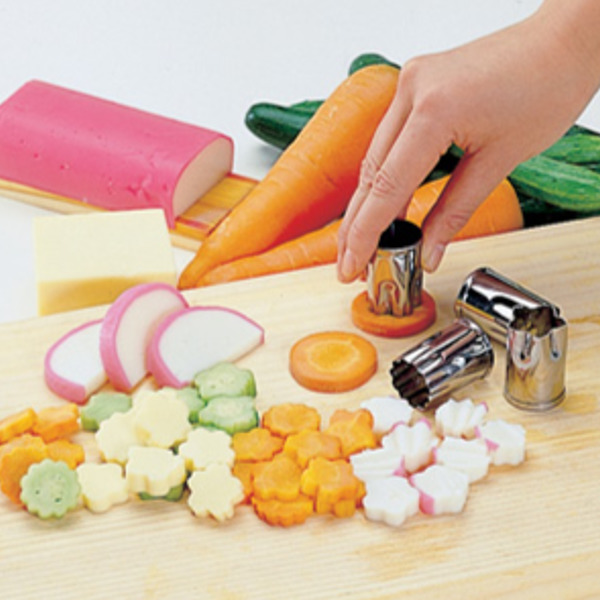 野菜抜き型 小 6個入り （ 型抜き 抜型 抜き型 ぬきがた ステンレス製