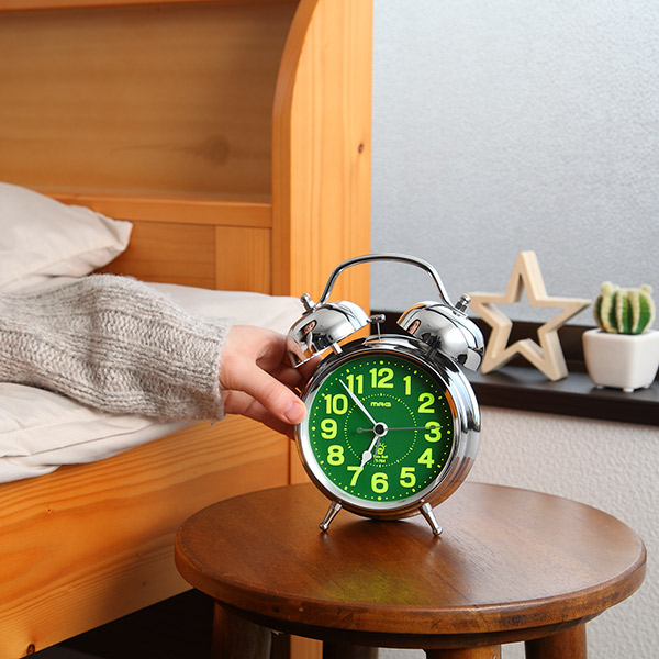 目覚まし時計 ベル音目覚まし時計 ベルズDX （ 目覚まし アナログ 時計