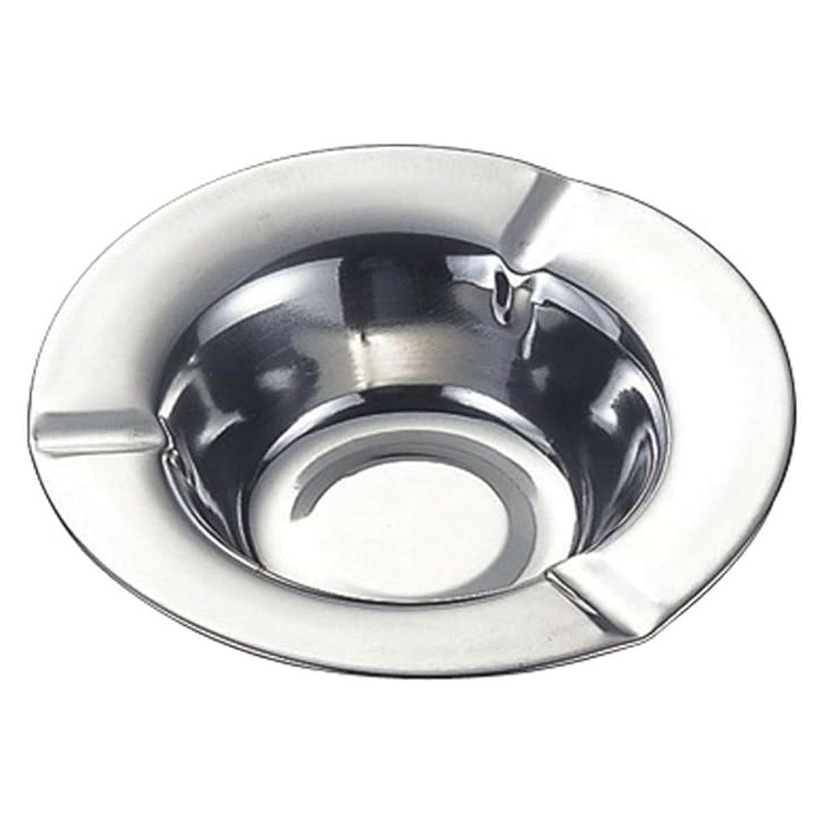 エコー金属 灰皿 深型 ステンレス （ はいざら タバコ 喫煙 卓上灰皿