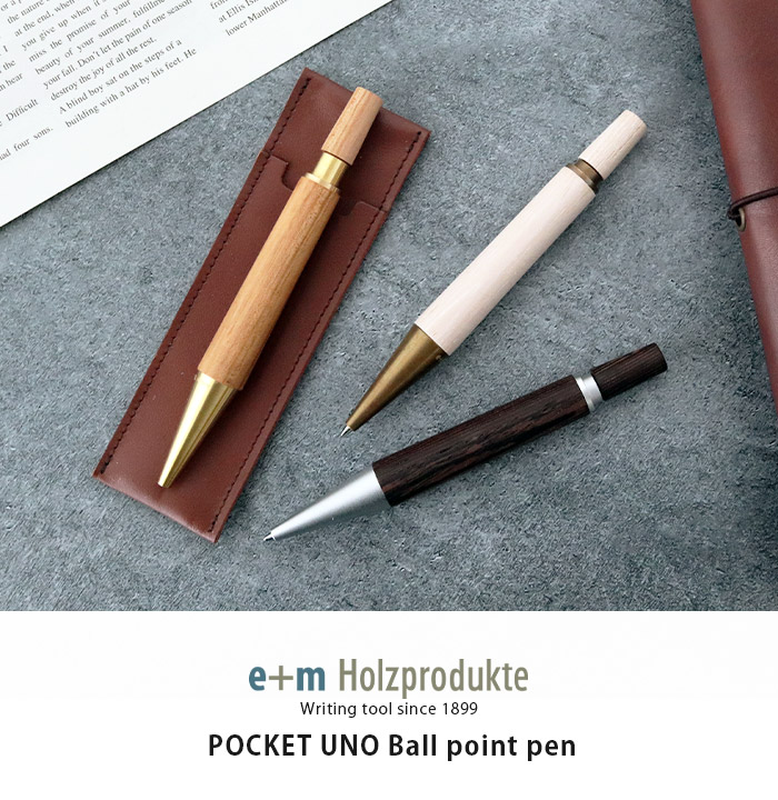 e+m Germany ボールペン e+m イープラスエム Poket Uno ポケットウノ