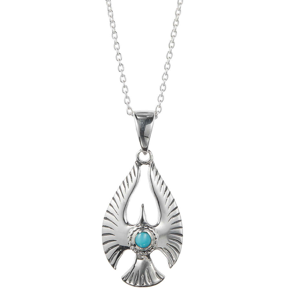 ネックレス ペンダント メンズ レディース シルバー925 ターコイズ