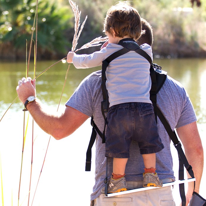 直立型おんぶ紐 ピギーバックライダー スタンディングキャリア