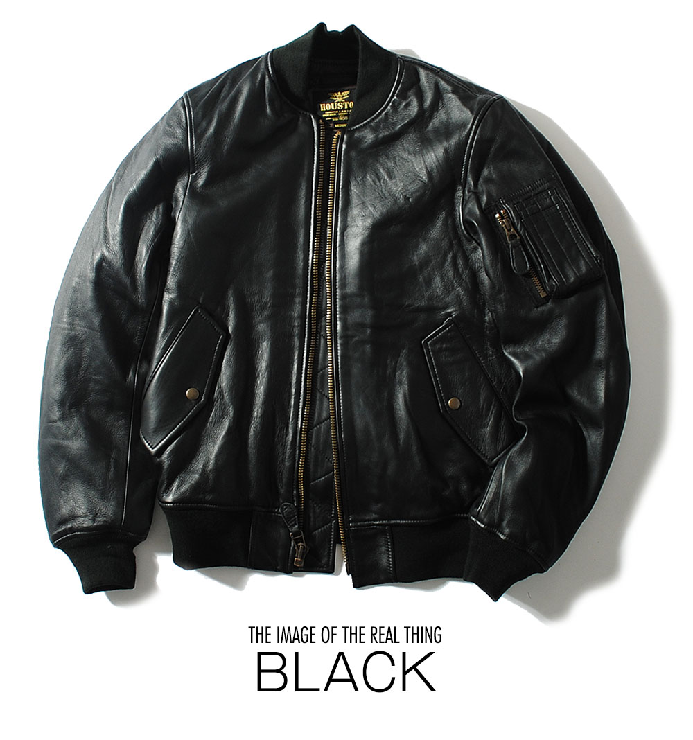 シープレザージャケット MA-1 MA1 ヒューストン houston ブランド