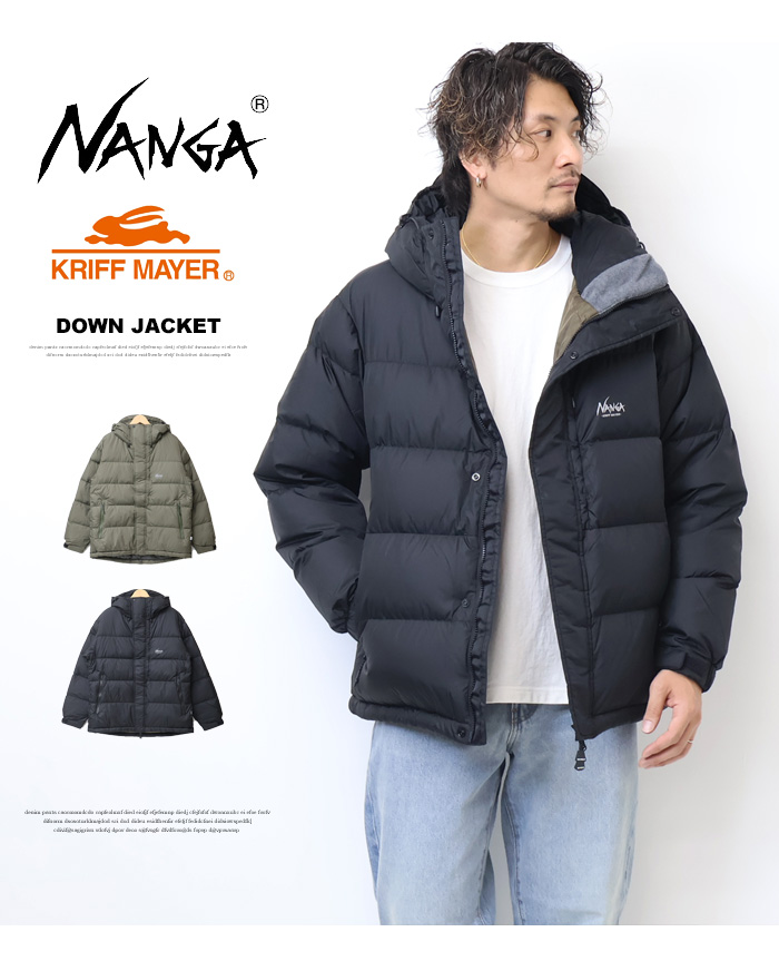 KRIFF MAYER（クリフメイヤー） NANGA ナンガ コラボ レトロ ダウン