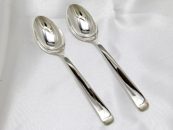 スプーン 2本セット シルバー SILVER SV925 銀製 カトラリー