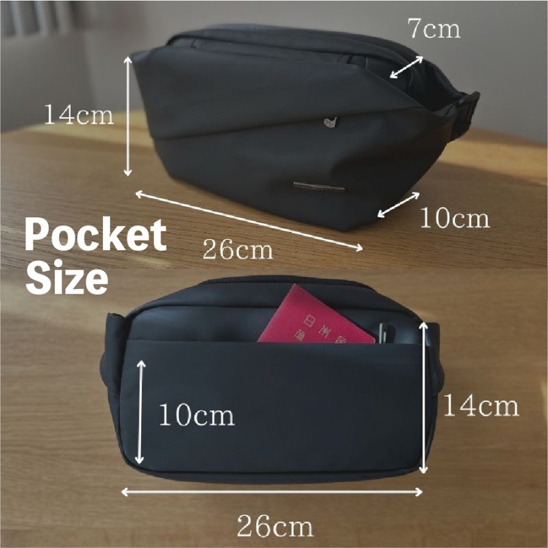 NIG公式】QUICK PACK 9 クイックパック9 ボディバッグ ショルダー