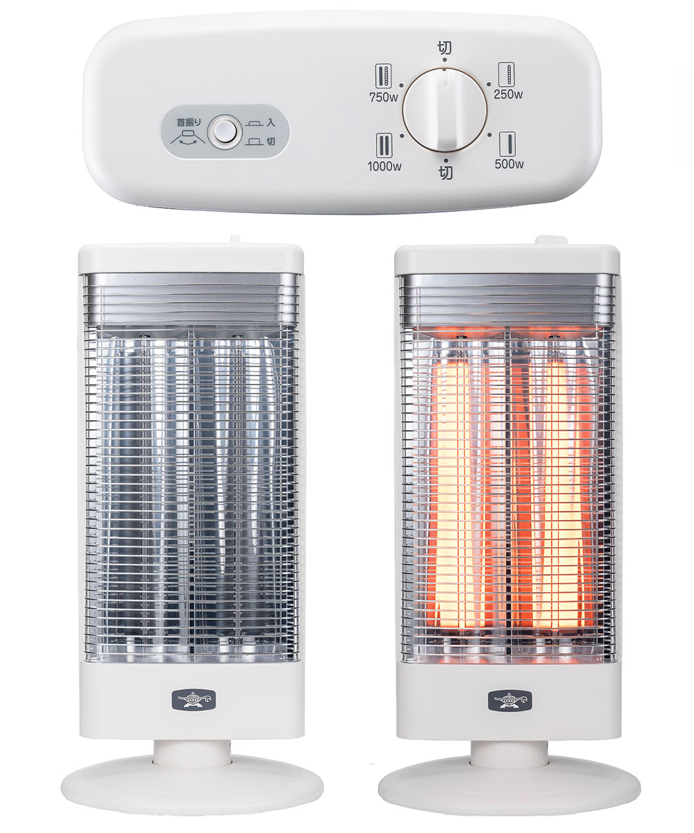 遠赤 グラファイト ヒーター ホワイト AEH-G1000A(W) アラジン