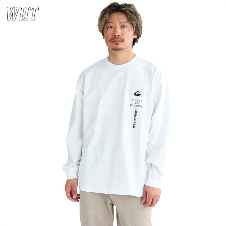 25 FW Quiksilver クイックシルバー ロンT TC VERTICAL LOGO LT 長袖 T