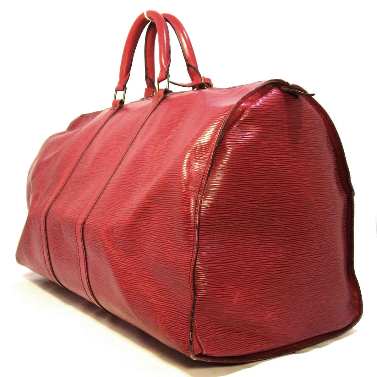 ルイ ヴィトン ボストンバッグ M42947 エピ キーポル60 カスティリアン