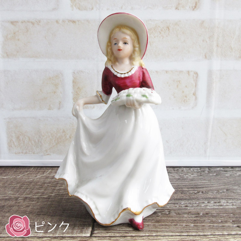 置物 インテリア 瀬戸物 陶製人形 西洋陶器 せともの レトロ