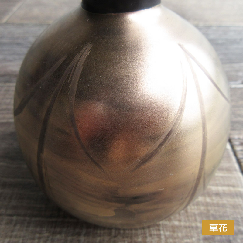 徳利 とっくり 酒器 和食器 お酒 日本酒 蕎麦 花瓶にも 花器 金巻