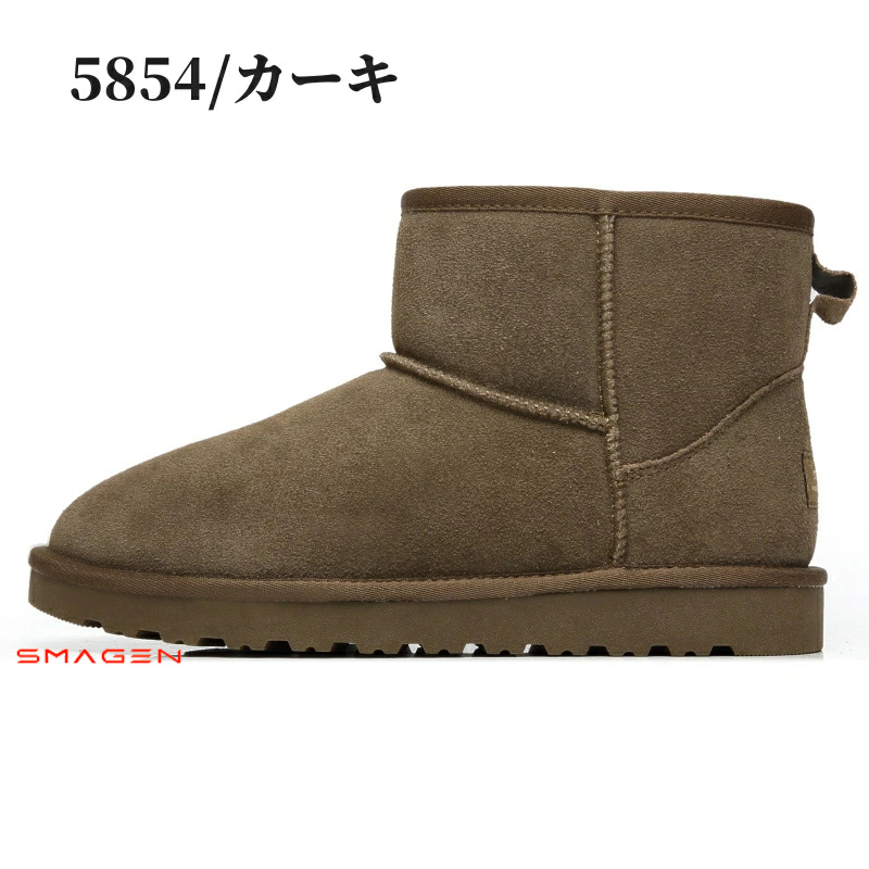 ブーツ ムートンブーツ レディース メンズ 本革 100% 防冷 シープ