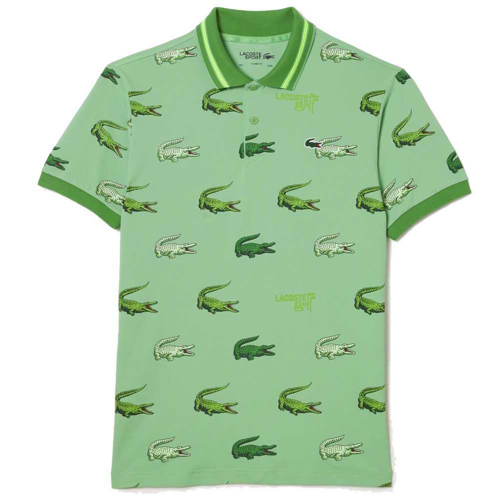 LACOSTE（ラコステ） トップス メンズ ウルトラドライ総柄ゴルフ