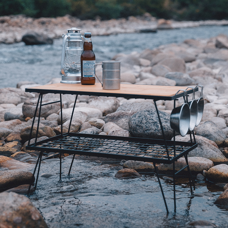 Nangogear 南湖ギア フィールドラック 天板 グラウンドラック 竹製