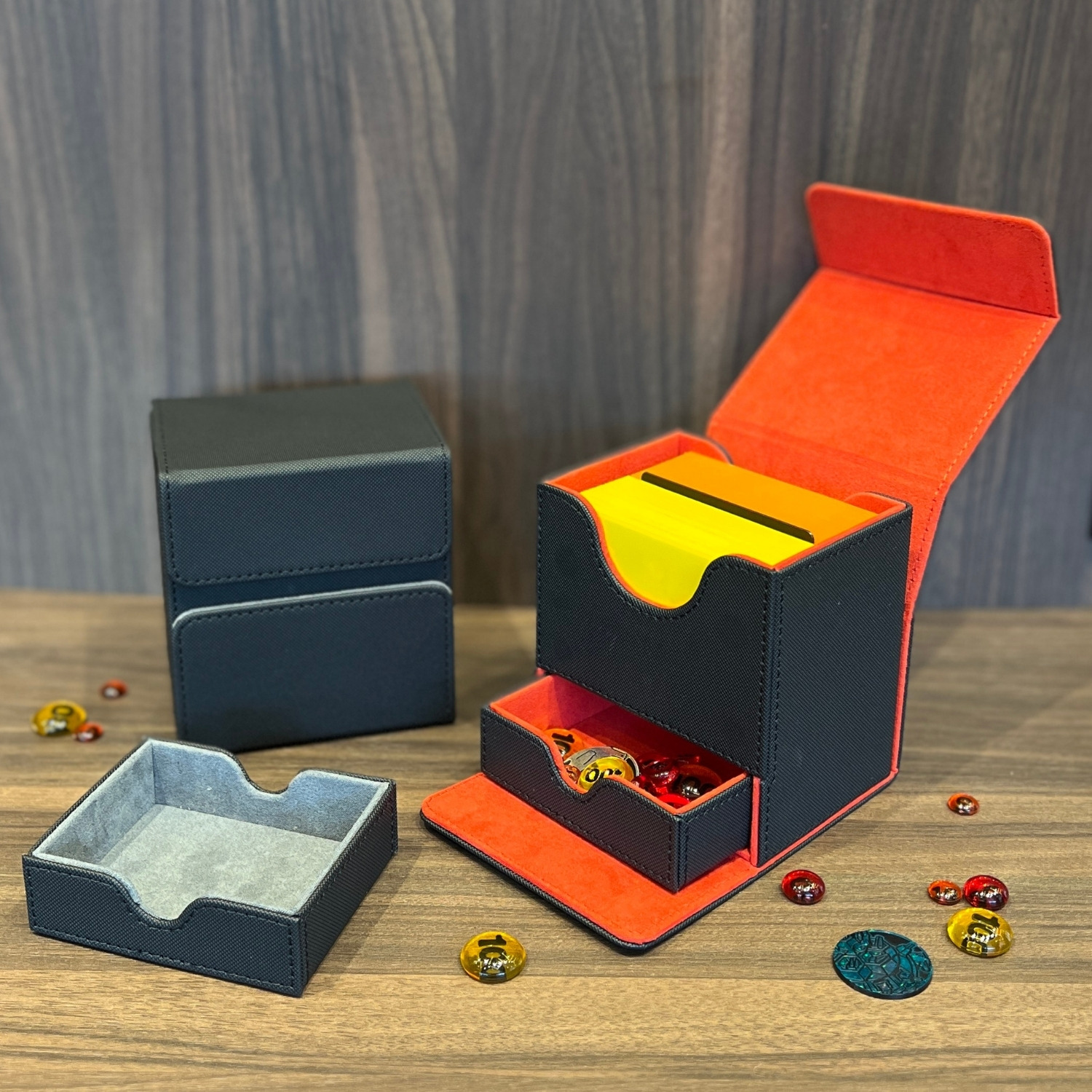 SPICA デッキケース ダイスケース付 セパレータ付属 トレカケース 収納