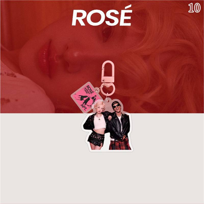 2番目半額 ROSEグッズ APT. キーリング ロゼ BLACKPINK アクリル