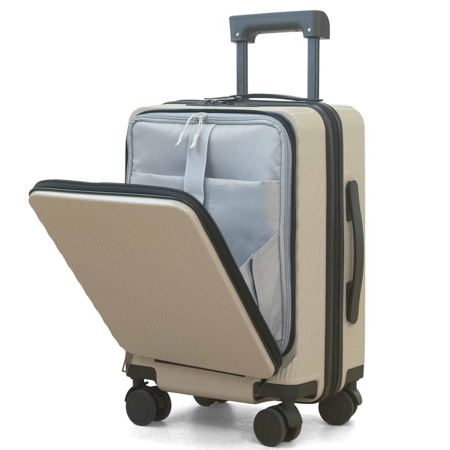 PROEVO スーツケース キャリーケース ss フロントオープン 機内