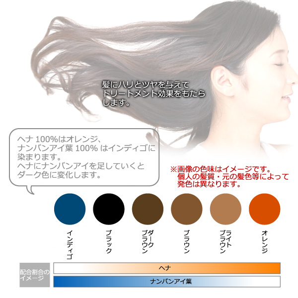 アメージングクラフト インディゴの泉 ヘアカラーパウダー 100g